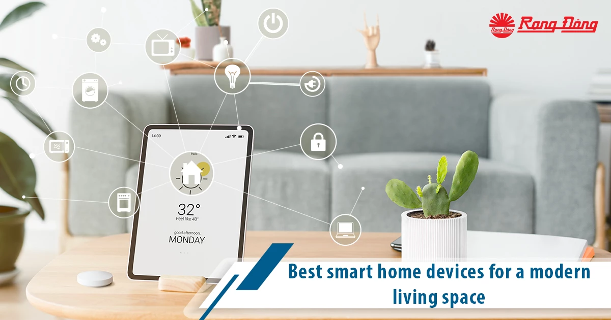 BEST SMART HOME DEVICES FOR A MODERN LIVING SPACE